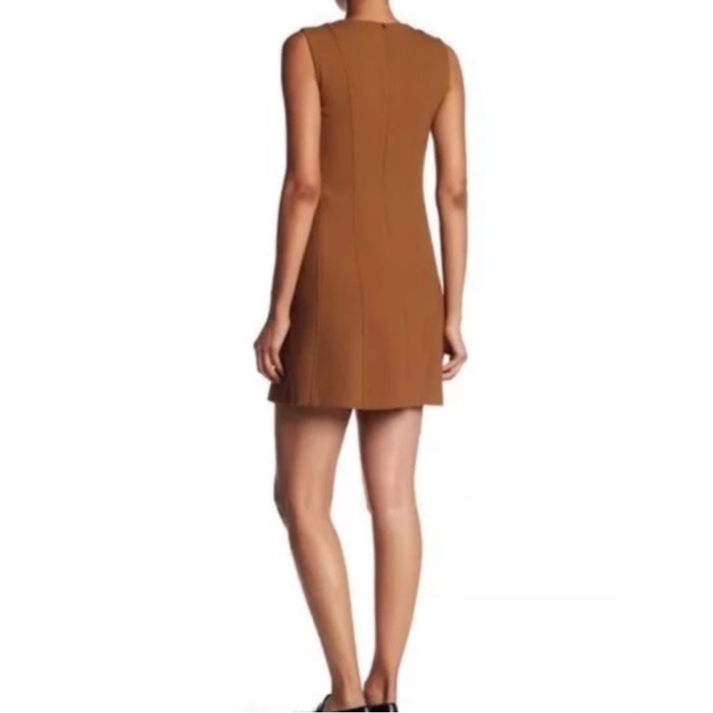 Theory Brown Mini Dress - Picture 2 of 6
